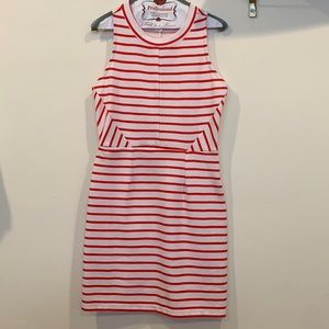 Gap pink and white dress